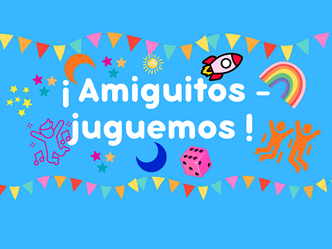 ¡Amiguitos - juguemos! Spanish Games & Speaking Fun for 1st & 2nd grade.