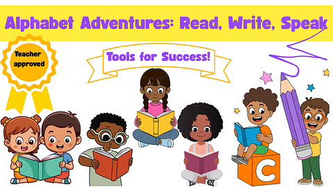 Alphabet Adventures: Read, Write, Speak