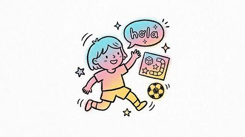 ¡Hola, Español! Beginner Spanish for Kids Through Games & Conversation