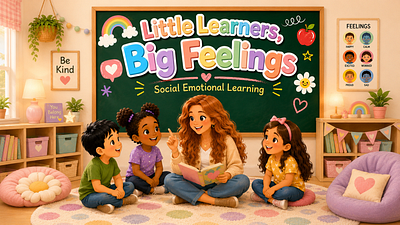 Little Learners, Big Feelings: Make Friends & Manage Emotions