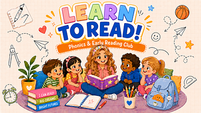 Learn to Read! Phonics & Early Reading Skills (PreK-K)