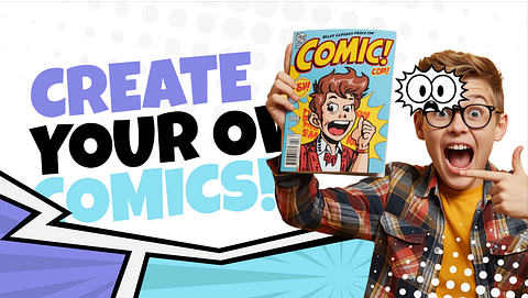 Comic Book & Graphic Novel Studio: Summer Creative Gaming Lounge