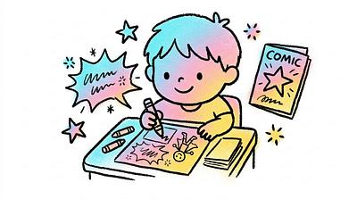 Comic Book & Graphic Novel Studio Jr.: 55-Minute Creative Gaming Lounge
