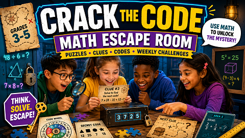 Crack The Code: Math Escape Room