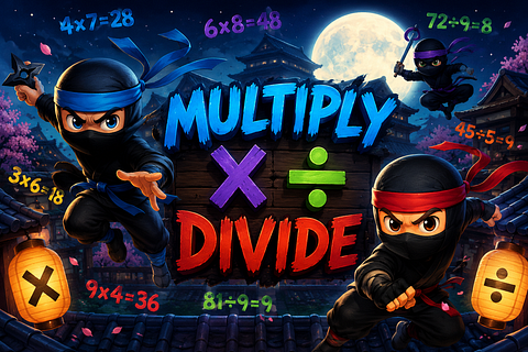 Number Ninjas: Master Multiplication & Division