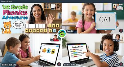 First Grade Phonics: Reading Adventure