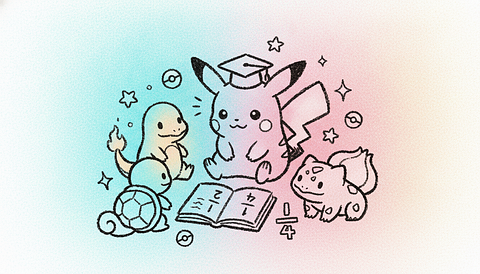 Fractions with Pokemon