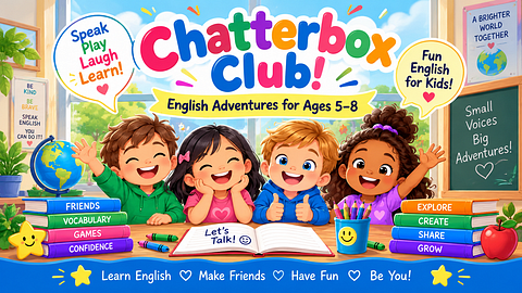 The Chatterbox Club! Let's Talk English!