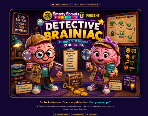 Detective Brainiac's Escape Room