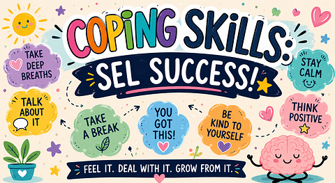 Coping Skills: Social Emotional Learning Success! 🤩