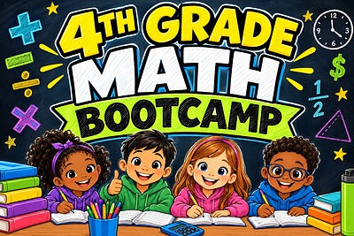 Math Bootcamp- Let's get 4th grade ready! 👍🏻