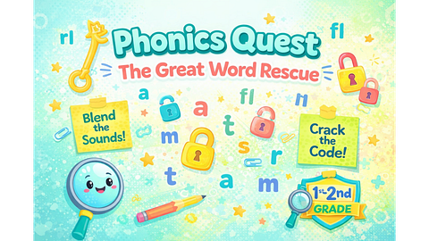 Phonics Quest: The Great Word Rescue