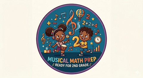 Musical Math Prep: Ready for 2nd Grade