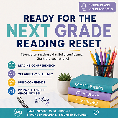 Ready for Next Grade Reading Reset