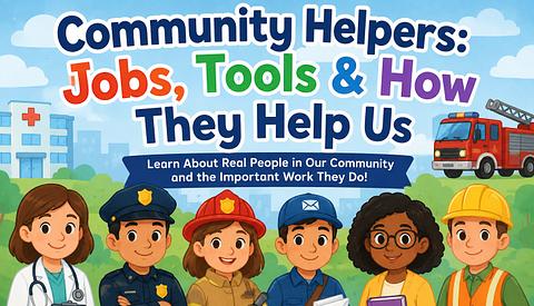 Community Helpers: Jobs, Tools & How They Help Us