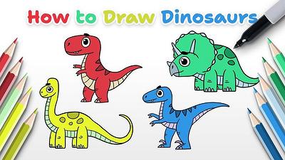 Draw and Discover: Dinosaurs