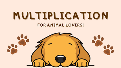 Multiplication Mastery for Animal Lovers ( 2nd and 3rd grade )