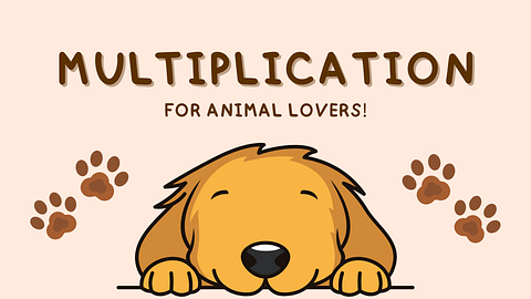Multiplication Mastery for Animal Lovers ( 2nd and 3rd grade )
