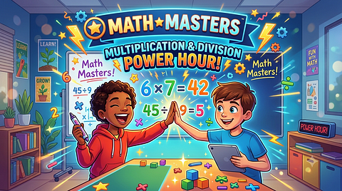 Math Masters: Multiplication & Division Power Hour!