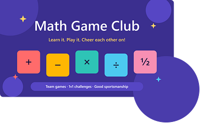 Math Game Club: Play, Compete & Learn!