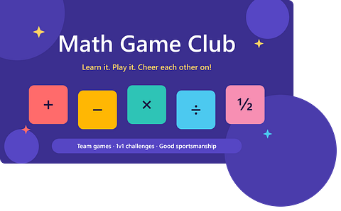 Math Game Club: Play, Compete & Learn!