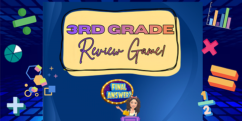 Third Grade Math Review Game!