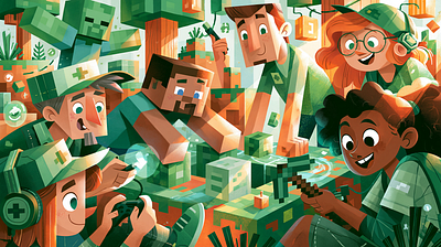 Minecraft Game Club: Build, Explore & Play Together