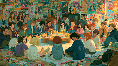 Anime Club: Discuss, Create & Celebrate Anime