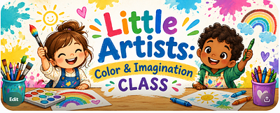 Little Artists: Color & Imagination