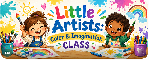 Little Artists: Color & Imagination