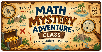 Math Mystery Adventure - 2nd Grade Math Skills